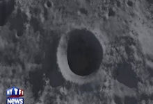 Le 11 septembre un astéroïde de 400 kg s'écrase sur la lune.