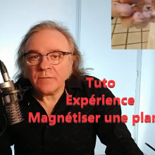 TUTORIEL : Expérience Magnétiser un haricot – Comment faire et Résultat